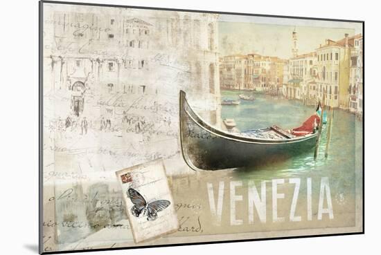 Venezia Butterfly-Andrew Michaels-Mounted Art Print