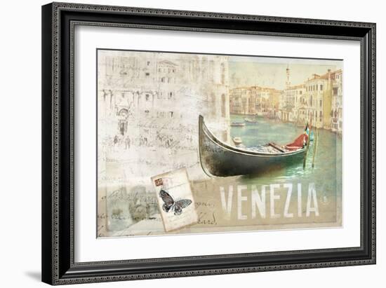 Venezia Butterfly-Andrew Michaels-Framed Art Print