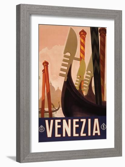 Venezia, c.1920-null-Framed Art Print