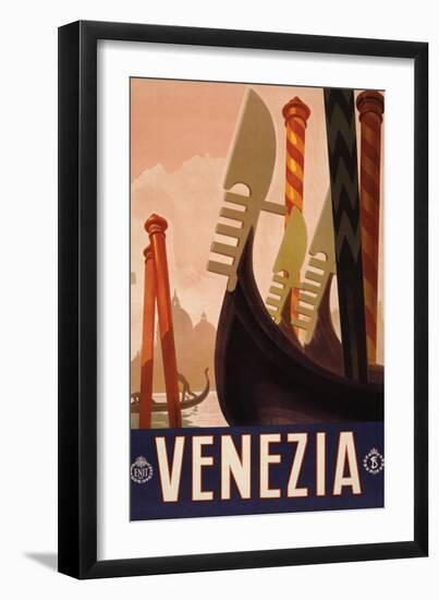 Venezia, c.1920-null-Framed Art Print