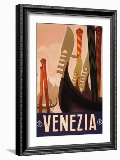 Venezia, c.1920-null-Framed Art Print