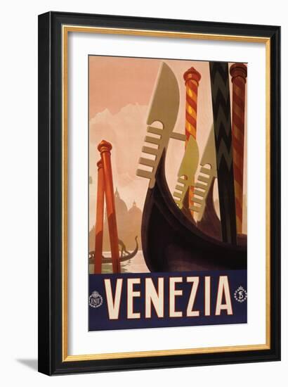 Venezia, c.1920-null-Framed Art Print