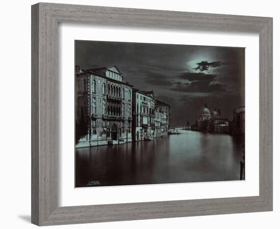 Venezia: Canal Grande, No, 11, 1870-80-Carlo Maratti-Framed Photographic Print