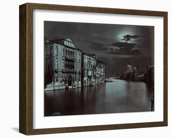 Venezia: Canal Grande, No, 11, 1870-80-Carlo Maratti-Framed Photographic Print