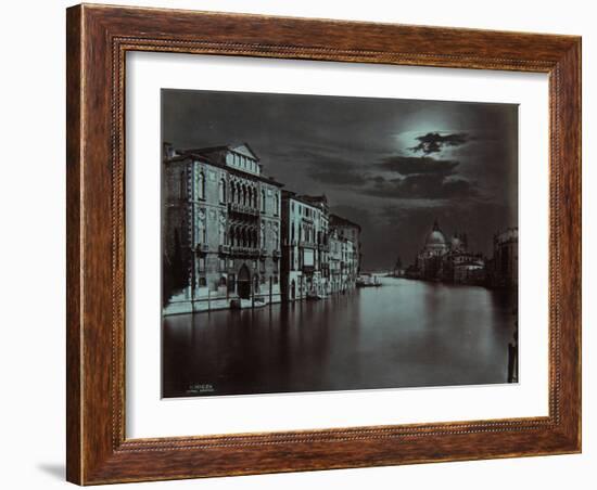 Venezia: Canal Grande, No, 11, 1870-80-Carlo Maratti-Framed Photographic Print