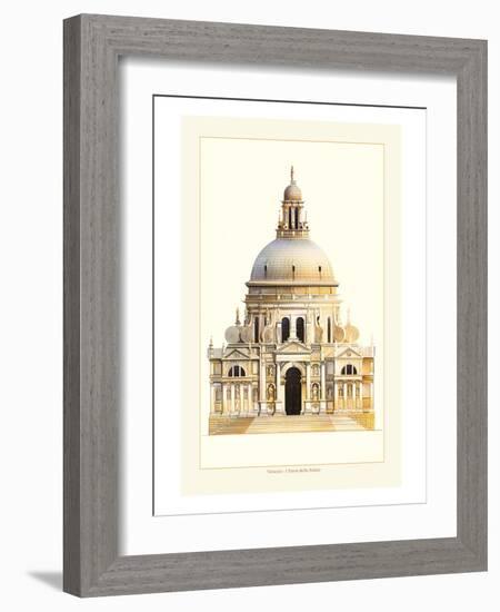 Venezia, Chiesa della Salute-Libero Patrignani-Framed Art Print