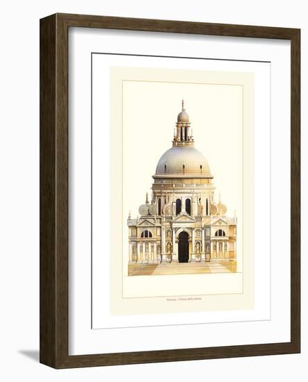 Venezia, Chiesa della Salute-Libero Patrignani-Framed Art Print