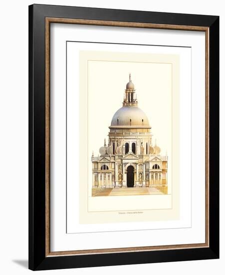 Venezia, Chiesa della Salute-Libero Patrignani-Framed Art Print