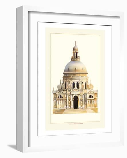 Venezia, Chiesa della Salute-Libero Patrignani-Framed Art Print