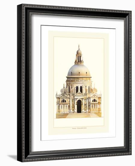 Venezia, Chiesa della Salute-Libero Patrignani-Framed Art Print