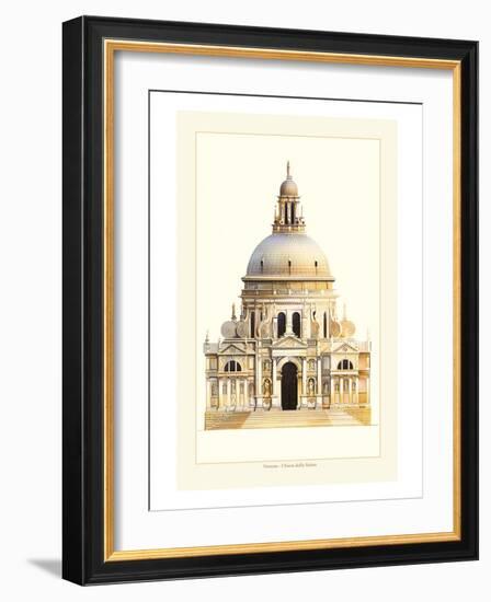 Venezia, Chiesa della Salute-Libero Patrignani-Framed Art Print