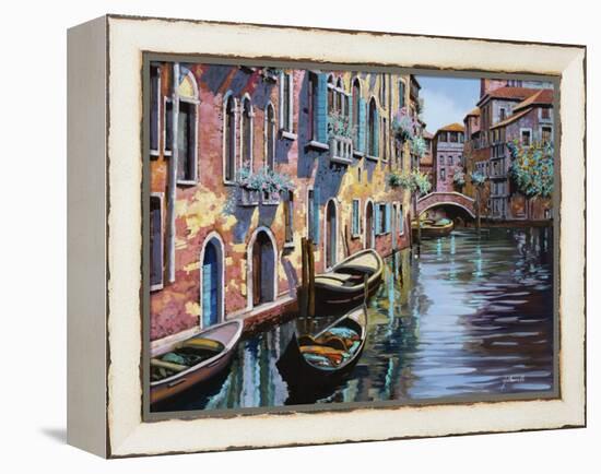 Venezia in Rosa-Guido Borelli-Framed Premier Image Canvas