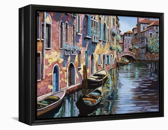 Venezia in Rosa-Guido Borelli-Framed Premier Image Canvas