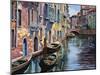 Venezia in Rosa-Guido Borelli-Mounted Giclee Print