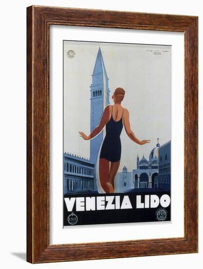 Venezia Lido-null-Framed Giclee Print