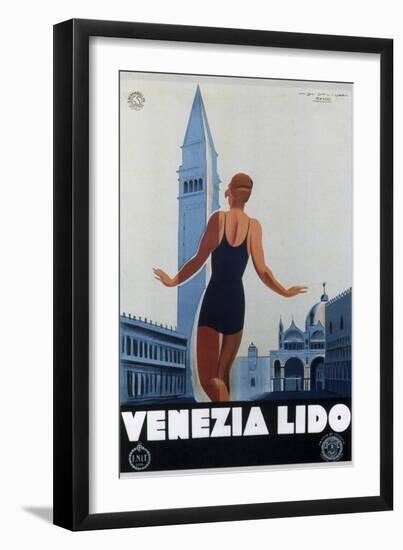 Venezia Lido-null-Framed Giclee Print