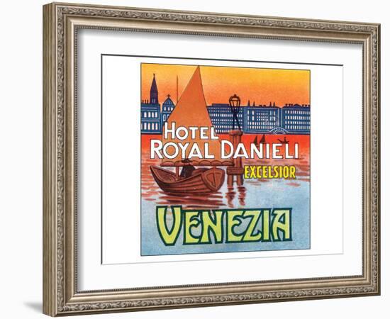 Venezia-null-Framed Art Print