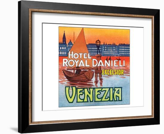 Venezia-null-Framed Art Print