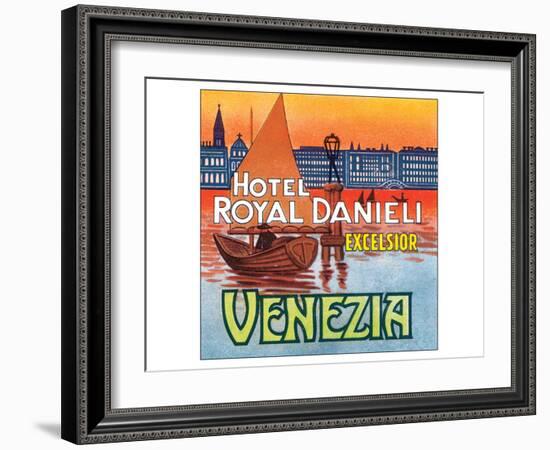 Venezia-null-Framed Art Print