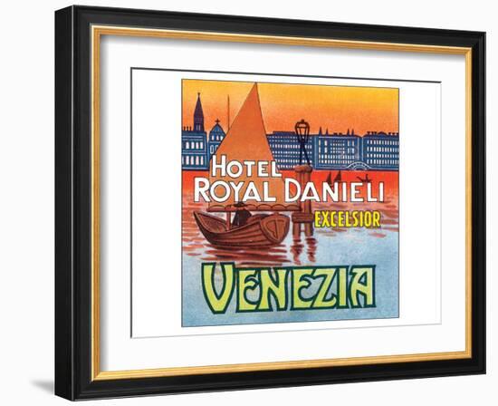 Venezia-null-Framed Art Print