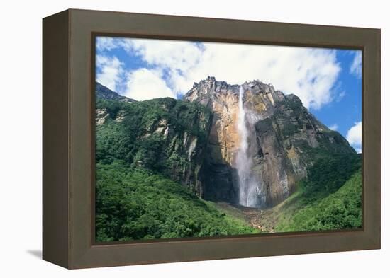 Venezuela Angel Falls, the World's Tallest Waterfall-Adrian Warren-Framed Premier Image Canvas