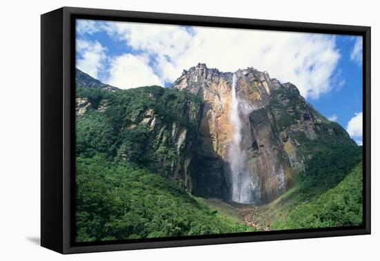 Venezuela Angel Falls, the World's Tallest Waterfall-Adrian Warren-Framed Premier Image Canvas
