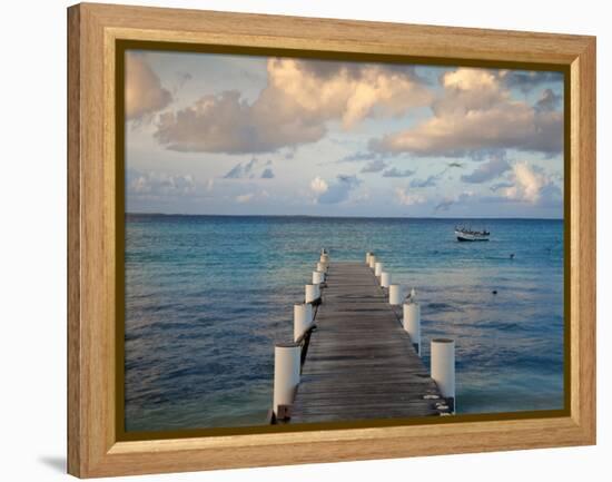 Venezuela, Archipelago Los Roques National Park, Gran Roque, Pier-Jane Sweeney-Framed Premier Image Canvas