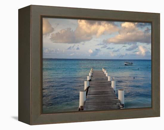 Venezuela, Archipelago Los Roques National Park, Gran Roque, Pier-Jane Sweeney-Framed Premier Image Canvas