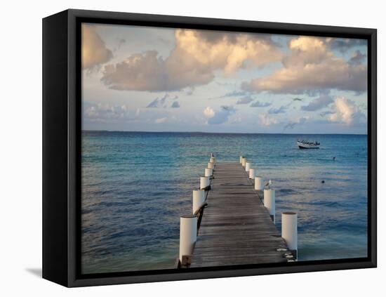 Venezuela, Archipelago Los Roques National Park, Gran Roque, Pier-Jane Sweeney-Framed Premier Image Canvas