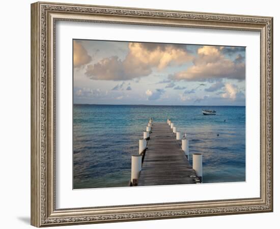 Venezuela, Archipelago Los Roques National Park, Gran Roque, Pier-Jane Sweeney-Framed Photographic Print