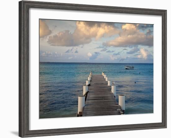 Venezuela, Archipelago Los Roques National Park, Gran Roque, Pier-Jane Sweeney-Framed Photographic Print