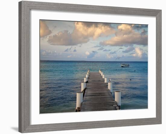 Venezuela, Archipelago Los Roques National Park, Gran Roque, Pier-Jane Sweeney-Framed Photographic Print