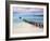 Venezuela, Archipelago Los Roques National Park, Pier on Madrisque Island-Jane Sweeney-Framed Photographic Print