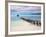 Venezuela, Archipelago Los Roques National Park, Pier on Madrisque Island-Jane Sweeney-Framed Photographic Print