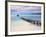 Venezuela, Archipelago Los Roques National Park, Pier on Madrisque Island-Jane Sweeney-Framed Photographic Print