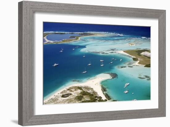 Venezuela Coral Atol, Archipelago of Los Roques-null-Framed Photographic Print