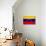 Venezuela Flag Design with Wood Patterning - Flags of the World Series-Philippe Hugonnard-Art Print displayed on a wall