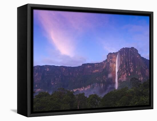 Venezuela, Guayana, Canaima National Park, Angel Falls-Jane Sweeney-Framed Premier Image Canvas
