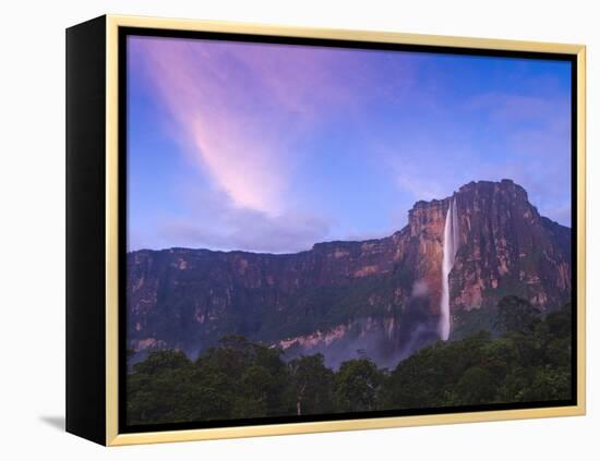 Venezuela, Guayana, Canaima National Park, Angel Falls-Jane Sweeney-Framed Premier Image Canvas