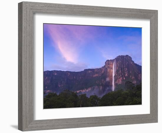 Venezuela, Guayana, Canaima National Park, Angel Falls-Jane Sweeney-Framed Photographic Print