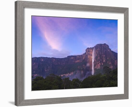 Venezuela, Guayana, Canaima National Park, Angel Falls-Jane Sweeney-Framed Photographic Print