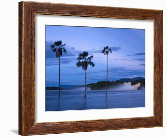 Venezuela, Guayana, Canaima National Park, Canaima Lagoon, Hacha Falls-Jane Sweeney-Framed Photographic Print