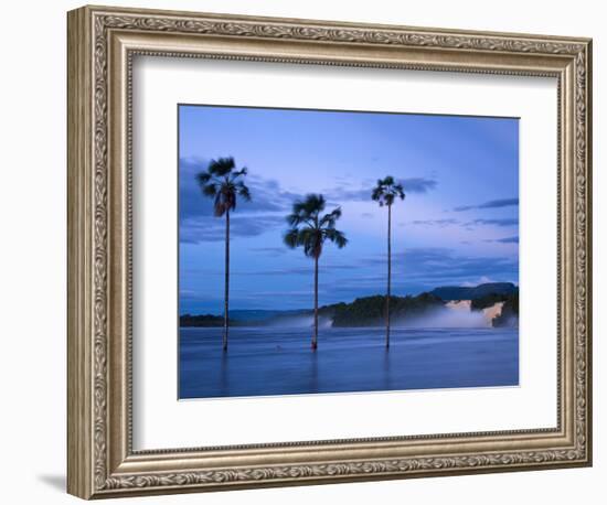 Venezuela, Guayana, Canaima National Park, Canaima Lagoon, Hacha Falls-Jane Sweeney-Framed Photographic Print