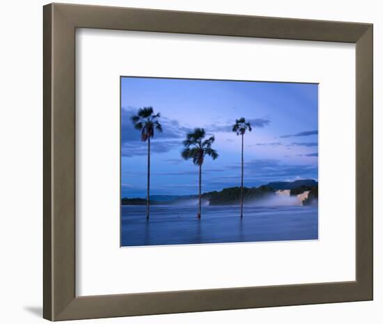 Venezuela, Guayana, Canaima National Park, Canaima Lagoon, Hacha Falls-Jane Sweeney-Framed Photographic Print