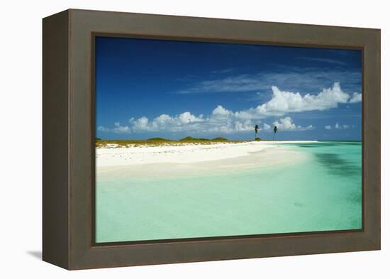 Venezuela Los Roques, Dos Mosquises Reefs-null-Framed Premier Image Canvas