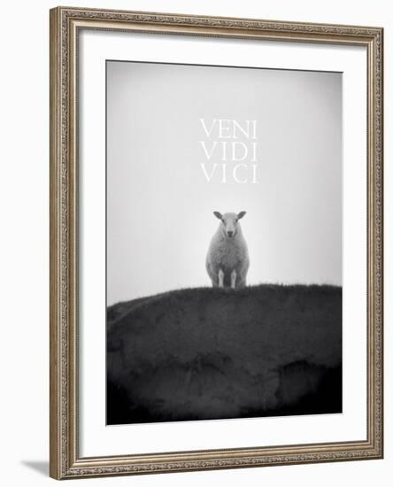 Veni, Vidi, Vici-Lee Frost-Framed Art Print