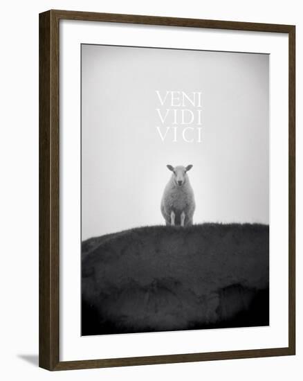 Veni, Vidi, Vici-Lee Frost-Framed Art Print