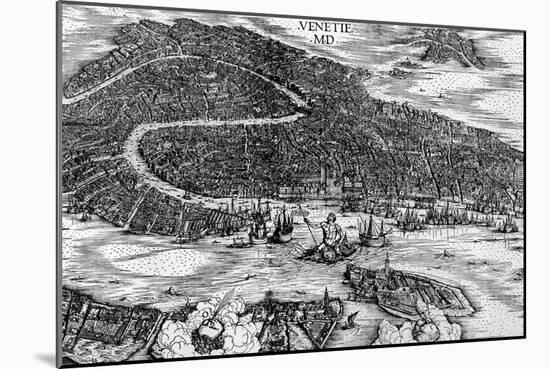 Venice, 1500-Jacopo De Barbari-Mounted Giclee Print