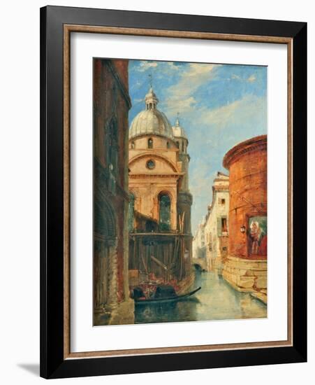 Venice, 1840 (Oil on Canvas)-James Holland-Framed Giclee Print