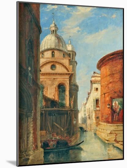 Venice, 1840 (Oil on Canvas)-James Holland-Mounted Giclee Print